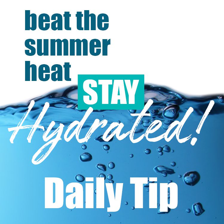 Beat the summer heat and stay hydrated